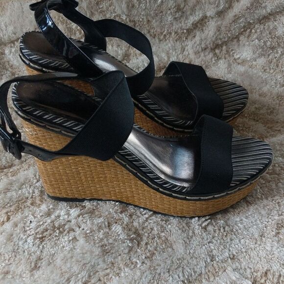 Charles by Charles David Tapia Straw Wedges - Picture 3 of 14